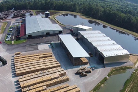 Aerial photo Morehead Mill